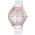 High quality slim stone ceramic watch for women